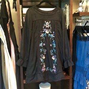 Umgee USA embroidered dress like Free People sz S